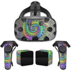 MightySkins Skin Compatible with HTC Vive Full Coverage - Tripping | Protective, Durable, and Unique Vinyl Decal wrap Cover | Easy to Apply, Remove, and Change Styles | Made in The USA