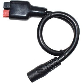 سلك 15 AWG 5.5 مم × 2.1 مم تيار مستمر أنثى كابل قابس طاقة موصل 45A متوافق مع Powerpole، للمولد المحمول - 25 سم