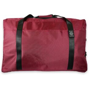 Dime Bags Omerta Cleaner | Large Carbon-Lined Duffle Bag | Lockable Zippered Carbon Filter Bag (Black)