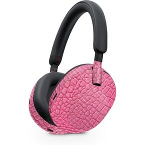 MightySkins Carbon Fiber Skin Compatible with Sony WH-1000XM5 Headphones - Primary Smoke | Protective, Durable Textured Carbon Fiber Finish | Easy to Apply