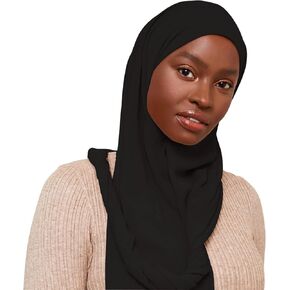 VOILE CHIC Luxury Chiffon Hijab Scarf for Women - Made in Turkey - Islamic Head Scarf Wrap for Muslim