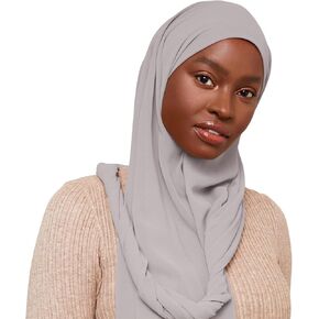 وشاح حجاب شيفون فاخر من VOILE CHIC للنساء - صنع في تركيا - وشاح رأس إسلامي للمسلمين in Kuwait