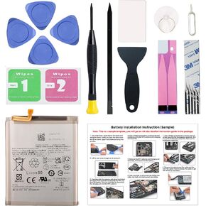 New Upgraded Battery for Galaxy A54 / A34, EB-BA546ABY Replacement Battery Compatible with Samsung Galaxy A54 / A34, with Repair Tools & Instruction