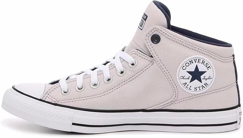حذاء رياضي Chuck Taylor All Star Mid High Street من Converse للجنسين - متعدد الاستخدامات/دخان المحرك/أبيض (معجون شاحب/كحلي/أبيض، نظام مقاسات الأحذية الأمريكية، للبالغين، للرجال، رقمي، متوسط، 11.5) in Saudi Arabia