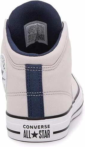 حذاء رياضي Chuck Taylor All Star Mid High Street من Converse للجنسين - متعدد الاستخدامات/دخان المحرك/أبيض (معجون شاحب/كحلي/أبيض، نظام مقاسات الأحذية الأمريكية، للبالغين، للرجال، رقمي، متوسط، 11.5) in Saudi Arabia