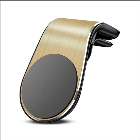 Glad Tidings Strong L-Shaped Magnetic Car Cell Phone Holder Air Vent Mount (Red) in Saudi Arabia