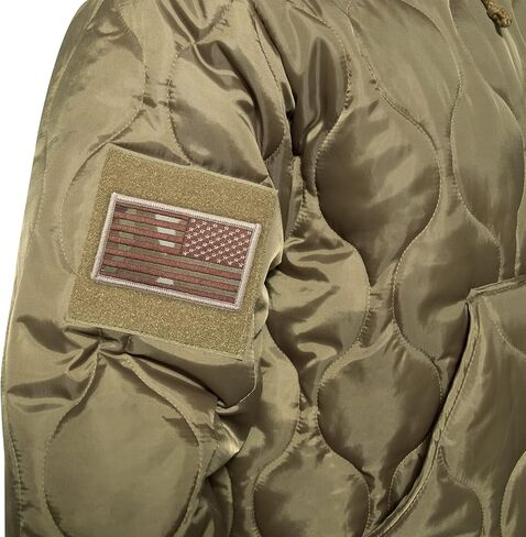 Rothco 20794 Quilted Woobie Hooded Sweatshirt Color : Olive Drab,Size : L in Saudi Arabia