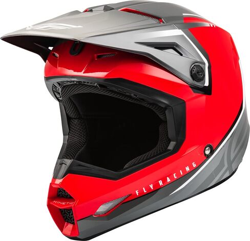 Fly Racing 2023 Adult Kinetic Vision Helmet (Matte Olive Green/Grey, Medium) in Saudi Arabia