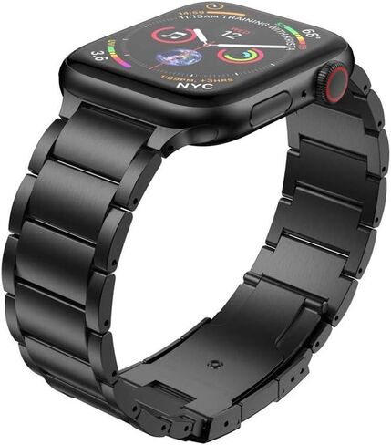 YEEJOK متوافق مع Apple Watch Ultra 2 Bands 49mm معدن التيتانيوم للرجال والنساء، متوافق مع Apple Watch Series 10 Band 46mm، متوافق مع Apple Watch Series 9 Band، iwatch 45mm 44mm 42mm in Saudi Arabia