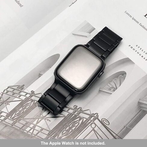YEEJOK متوافق مع Apple Watch Ultra 2 Bands 49mm معدن التيتانيوم للرجال والنساء، متوافق مع Apple Watch Series 10 Band 46mm، متوافق مع Apple Watch Series 9 Band، iwatch 45mm 44mm 42mm in Saudi Arabia