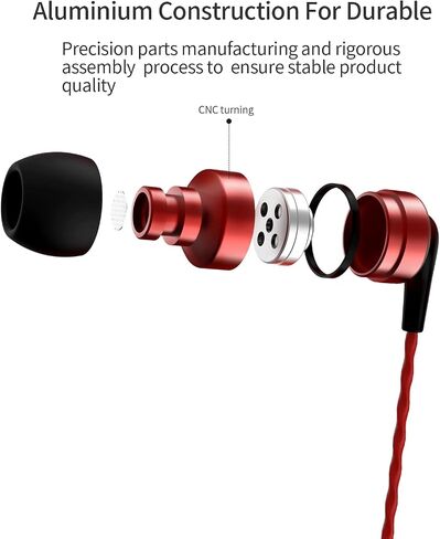 SoundMAGIC E80 Wired Earbuds, No Mic, Wide Soundstage, 3.5mm Jack, Gunmetal in Saudi Arabia