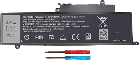 GK5KY Laptop Battery for Dell Inspiron 11 3147 3148 3152 3157 3153 3158 13 13-7359 7353 7352 7347 7348 15 15-7558 7568 Series Notebook Type 92NCT 4K8YH 04K8YH 092NCT Batteries. in Saudi Arabia