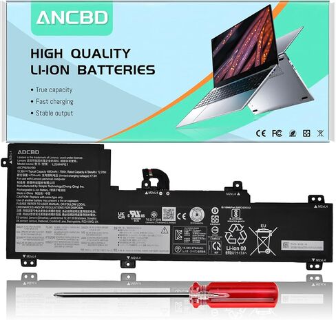 بطارية كمبيوتر محمول L20C4PE1 L20M4PE1 L20L4PE1 لجهاز Lenovo IdeaPad 5 Pro-16ACH6 Pro-16IHU6 IdeaPad Creator 5-16ACH6 Series 5B11B66552 5B11B66554 5B11B66555 SB11B66551 SB11B66553 75Wh in Saudi Arabia