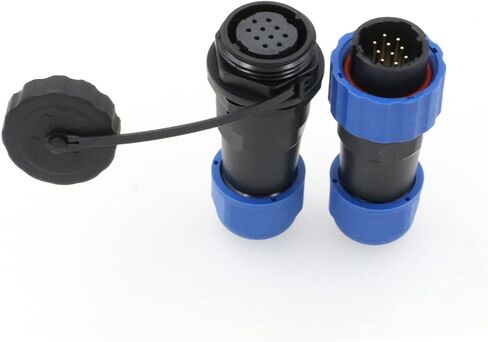 SZRMCC SD20 Waterproof Connectors 2 Pin 25A Panel Mount Circular Aviation Cable Connector Industrial Male Plug Female Socket LED Outdoor Wire Connector in Saudi Arabia
