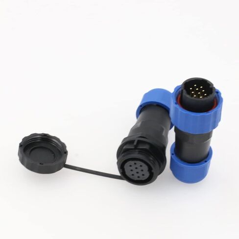 SZRMCC SD20 Waterproof Connectors 2 Pin 25A Panel Mount Circular Aviation Cable Connector Industrial Male Plug Female Socket LED Outdoor Wire Connector in Saudi Arabia