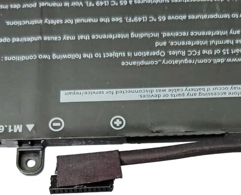 TVKGH 88Wh 7334mAh 6 خلايا بديلة لبطارية Dell Latitude 9510 9520 / Latitude 9520 2-in-1 Series Laptop N7HT0 V5K68 N2NLL HYMNG 08NFC7 N2NLL N7HTO 0PKW00 089GNG 0HYMNG 11.4V in Saudi Arabia