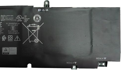 5XJ6R 56Wh Battery Replacement for Dell XPS 17 9700 9710 9720 9730 / Precision 5750 5760 5770 Series P92F P92F001 P92F002 P92F003 XG4K6 03324J 01RR3 F8CPG 0F8CPG KVPMY 0YY3V KRDHV 11.4V in Saudi Arabia