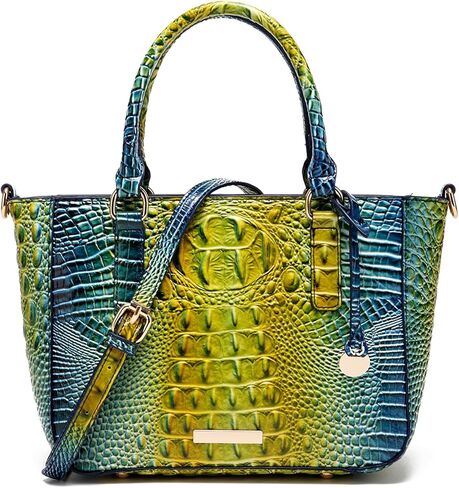 السيدات حمل الحقائب الجلدية للنساء التمساح تنقش زيبر حقيبة محفظة أنيقة المقصورات Crossbody العمل in Kuwait