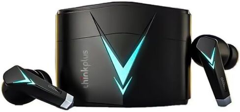 سماعات أذن لاسلكية أصلية LP6 Thinkplus، سماعات أذن للألعاب BT Wireless Bass TWS، رياضية، مقاومة للعرق، سماعات أذن وسماعات رأس وملحقات (أسود - أزرق) in Saudi Arabia