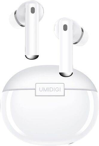 UMIDIGI Ablebuds Free Hybrid Active Noise Cancelling Wireless Earbuds, ANC Earphones with Transparency Mode，Stereo Bass Earphones IP55 Waterproof Sport Ear Buds 27H Playtime Built-in 3 Mic Headset in Saudi Arabia