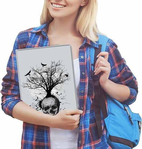 حافظة رفيعة لهاتف Samsung Galaxy Tab A8 10.5 2022 مع غطاء حامل قابل للتعديل مع غطاء ذكي للتنشيط/النوم التلقائي لهاتف Samsung Galaxy A8 10.5 بوصة (SM-X200/X205/X207) - طباعة جلد الفهد in Kuwait