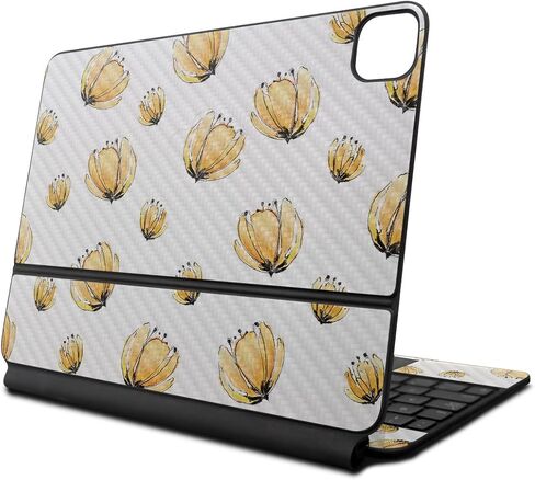 غلاف متوافق مع لوحة مفاتيح Apple Magic Keyboard لجهاز iPad Pro مقاس 13 بوصة (M4) 2024 - باندانا وردية - غطاء لاصق واقٍ من الفينيل 3M ممتاز - سهل الاستخدام | صُنع في الولايات المتحدة الأمريكية بواسطة MightySkins in Kuwait