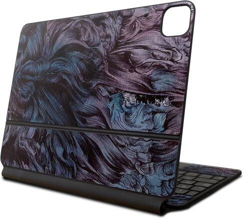 Skin Compatible with Apple Magic Keyboard for iPad Pro 13‑inch (M4) 2024 - Vibrant Dragonfly - Premium 3M Vinyl Protective Wrap Decal Cover - Easy to Apply | Crafted in The USA by MightySkins in Saudi Arabia