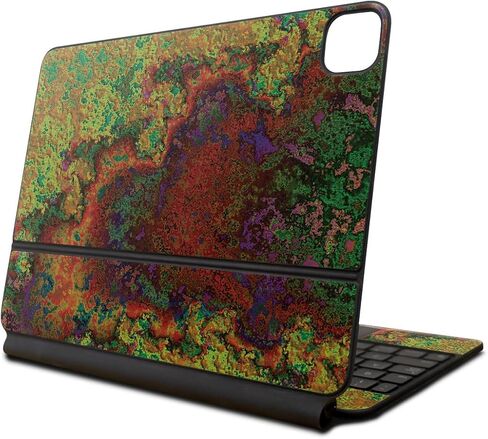 Skin Compatible with Apple Magic Keyboard for iPad Pro 13‑inch (M4) 2024 - Vibrant Dragonfly - Premium 3M Vinyl Protective Wrap Decal Cover - Easy to Apply | Crafted in The USA by MightySkins in Saudi Arabia