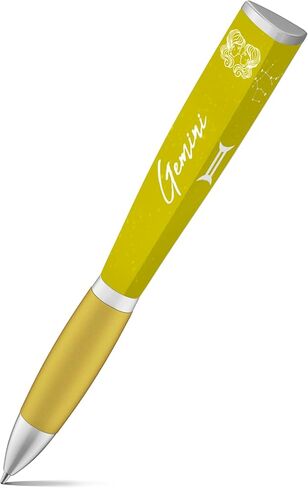 Zodiac Sign Ballpoint Pen (1 Pen, 3-Sided) Zodiac Pen Gift, Cool Pens Constellation Design, Zodiac Gifts Pretty Pens - Fancy Pens Great Astrology Gifts for Women and Men (Cancer Pen) in Saudi Arabia