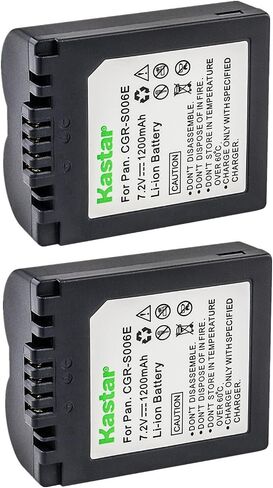Kastar 3-Pack BPDC5 Battery Replacement for Leica BP-DC5 Battery, Leica V-LUX1 Camera in Kuwait