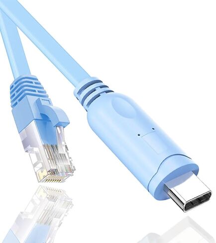 كابل وحدة تحكم USBC من JUEJUEZI بطول 5 أقدام، كابل وحدة تحكم USB C إلى RJ45، كابل محول شبكة إيثرنت LAN، متوافق مع أجهزة الكمبيوتر المحمولة والأجهزة اللوحية وجهاز التوجيه والمحول ونظام التشغيل Windows 7 و8,10 in Saudi Arabia