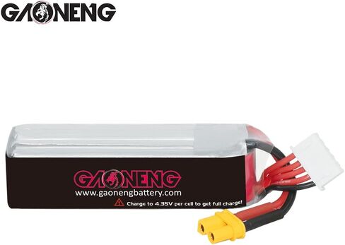 GAONENG GNB 4S 15.2V HV 450mAh 80C XT30 Long Type LiPo Battery for Cinewhoop FPV Racing Drone Mini Micro FPV1.6 to 2.5 inches Propeller Drone in Saudi Arabia