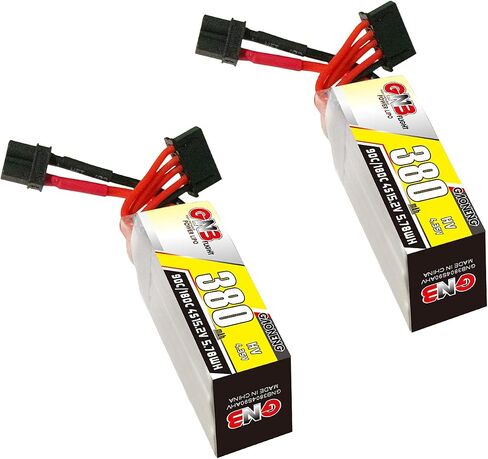 GAONENG GNB 4S 15.2V HV 450mAh 80C XT30 Long Type LiPo Battery for Cinewhoop FPV Racing Drone Mini Micro FPV1.6 to 2.5 inches Propeller Drone in Saudi Arabia