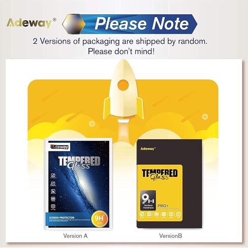 واقي شاشة Adeway Microsoft Surface Book 2/1 مقاس 13.5 بوصة، حساسية عالية، مضاد لبصمات الأصابع، واقي شاشة من الزجاج المقوى لجهاز Surface Book (موديلات 2017/2018) (عبوتان) in Kuwait