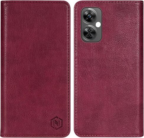Compatible with OnePlus Nord N30 5G Wallet Case with RFID Blocking Closure Card Slots Protective PU Leather Stand Phone Cover for OnePlus Nord N30 Case Wallet(6.72 inch-Rose Red) in Saudi Arabia