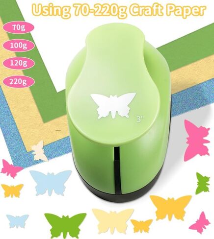 Maple Leaves Shape Punch Cutter for Paper Crafting, 3 Inch Maple Leaf Punch Cutter, Craft Lever Punch Handmade for Scrapbooking, Cards Decoration, DIY Arts in Saudi Arabia