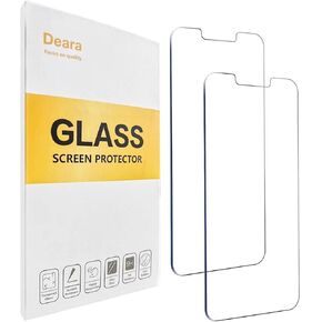Deara Glass Screen Protector for iPhone 8/7/6s/6/SE 3 (2022) 3rd Generation/SE 2 (2020) 2nd [4.7 Inch] 2 Pack Case Friendly Tempered Glass Film [9H Hardness] - HD