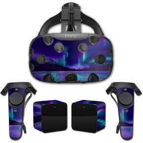 MightySkins Skin Compatible with HTC Vive Full Coverage - Aurora Borealis | Protective, Durable, and Unique Vinyl Decal wrap Cover | Easy to Apply, Remove, and Change Styles | Made in The USA