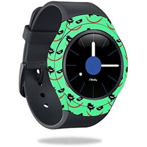 MightySkins Skin Compatible with Samsung Gear S2 3G - Why So Serious | Protective, Durable, and Unique Vinyl Decal wrap Cover | Easy to Apply, Remove, and Change Styles | Made in The USA