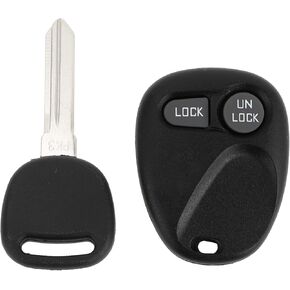 X AUTOHAUX 315MHz AB01502T Keyless Entry Remote Ignition Transponder Key Fob for Chevrolet C1500 1997-1999 for Chevrolet K1500 1997-1999 46 Chip 2 Buttons