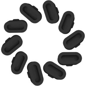 Anti-Dust Plugs for Garmin Vivosmart 5, Fenix 7S/7/7X, Fenix 6S/6/6X, Forerunner 935 945 45 45S 245, Instinct 2 2S, Venu SQ/Venu Plus Charger Port Protector for GarminSmart 5 (Multicolor 10 Pack)