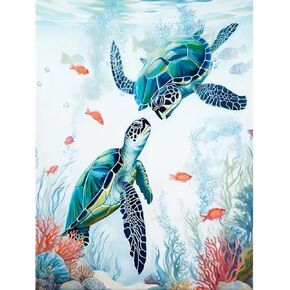 EIBEILI Diamond Painting Kits for Adults, Humming Bird 5D Diamond Art Kits for Beginner DIY Full Drill Diamond Dots Crystal Craft Kits for Home Wall Decor Gifts 11.8x15.7 inch