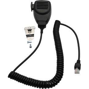 KMC-30 Handheld Speaker with Mic Microphone Hanger for Kenwood TM-261A TM-271A TK-630 TK-730 TK-750 TK-760 TK-768 TK-768G TK-868G TK-980 Mobile Radio 8-Pin RJ45