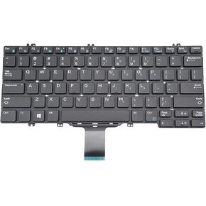 Replacement Laptop No Backlight Keyboard for DELL Latitude 5280 5288 5290 5289 7280 7290 7389 2 in1 E5280 E7280 E7380