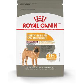 Royal Canin Medium Sensitive Skin Care Dry Dog Food, 6 lb bag
