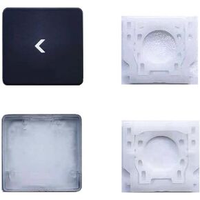Replacement Individual Left Arrow Key Cap and Hinges are Applicable for Surface Pro 4/5/6/7 1724 1796 1807 1866 (Black) Keyboard to Replace The Left Arrow Key Cap and Hinge