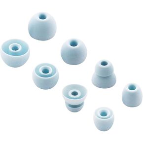 ALXCD Replacement Ear Tips for Powerbeats Pro Headphone, 4 Pairs S/M/L/D 4 Sizes Soft Silicone Earbud Tips Eartips, Fit for Powerbeats Pro 4 Pairs (Glacier Blue) in Saudi Arabia