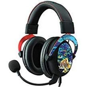 MightySkins Skin Compatible with Kingston HyperX Cloud II Gaming Headset - Ocean Friends | Protective, Durable, and Unique Vinyl Decal wrap Cover | Easy to Apply, Remove | Made in The USA