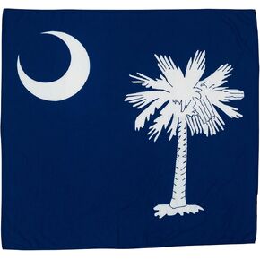 TWIG & BALE South Carolina Palmetto State Flag Muslin Baby Blanket