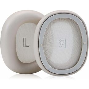 Replacement Earpads Sheepskin Protein Leather Memory Foam Ear Pads Cushions Cover Repair Parts Compatible with Bang & Olufsen Beoplay H95 ANC Headphones (Gold)